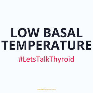 low basal temperature hashimotos